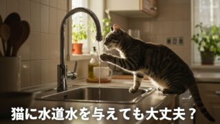 猫は水道水を飲んでも大丈夫？より安全な飲み方と飲まない時の対処法 