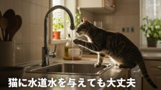 猫は水道水を飲んでも大丈夫？より安全な飲み方と飲まない時の対処法 