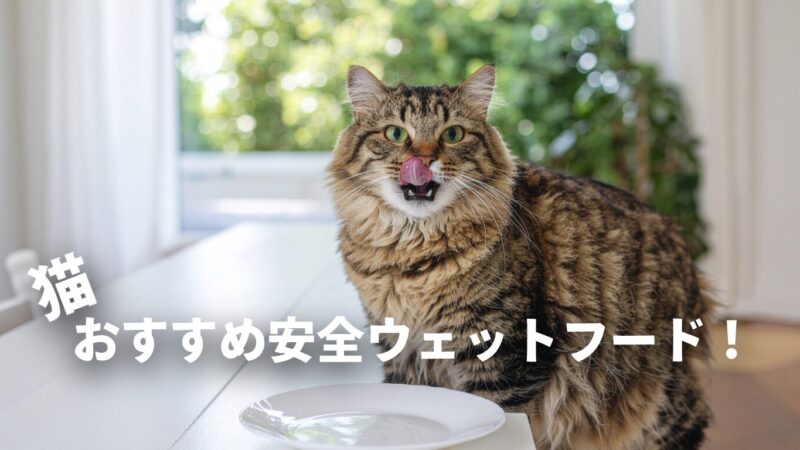 20歳を目指す猫へ！安全でおすすめなウェットフード4選｜無添加・食いつき比較 