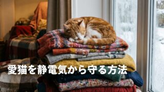 【愛猫を守る】静電気の影響と5つの対策｜湿度55%で皮膚トラブル回避 