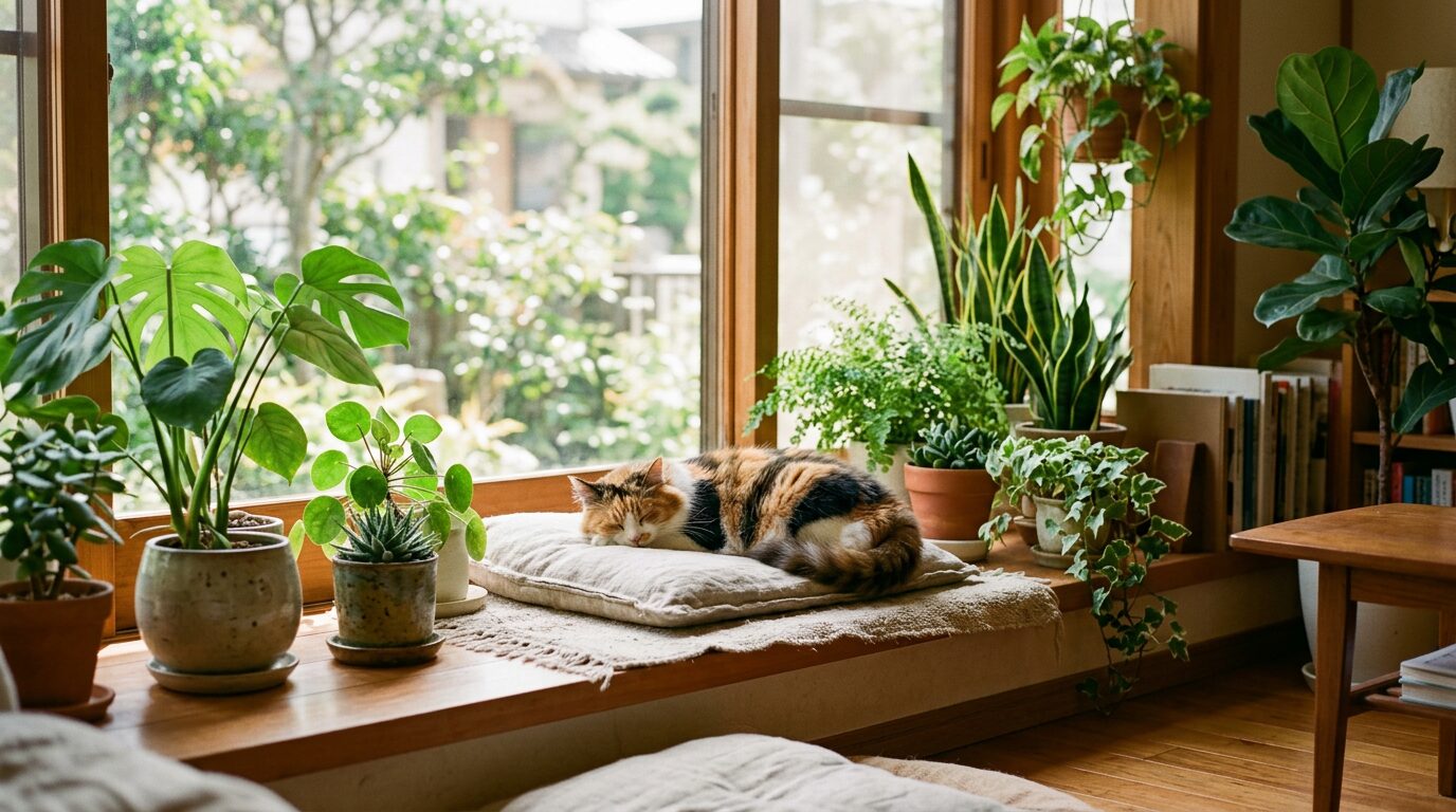 猫と緑のある暮らしのまとめイメージ