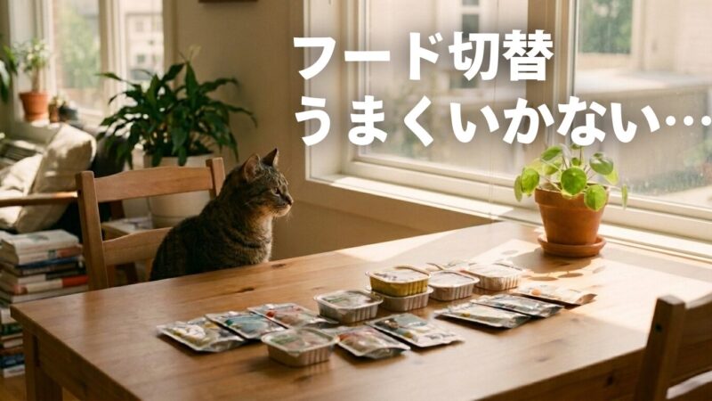 猫のフード切り替えに失敗したら｜症状別の対処法と立て直し方